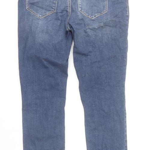 Esprit Women Blue Skinny Jeans Size 28 Slim Fit Denim Mid Rise