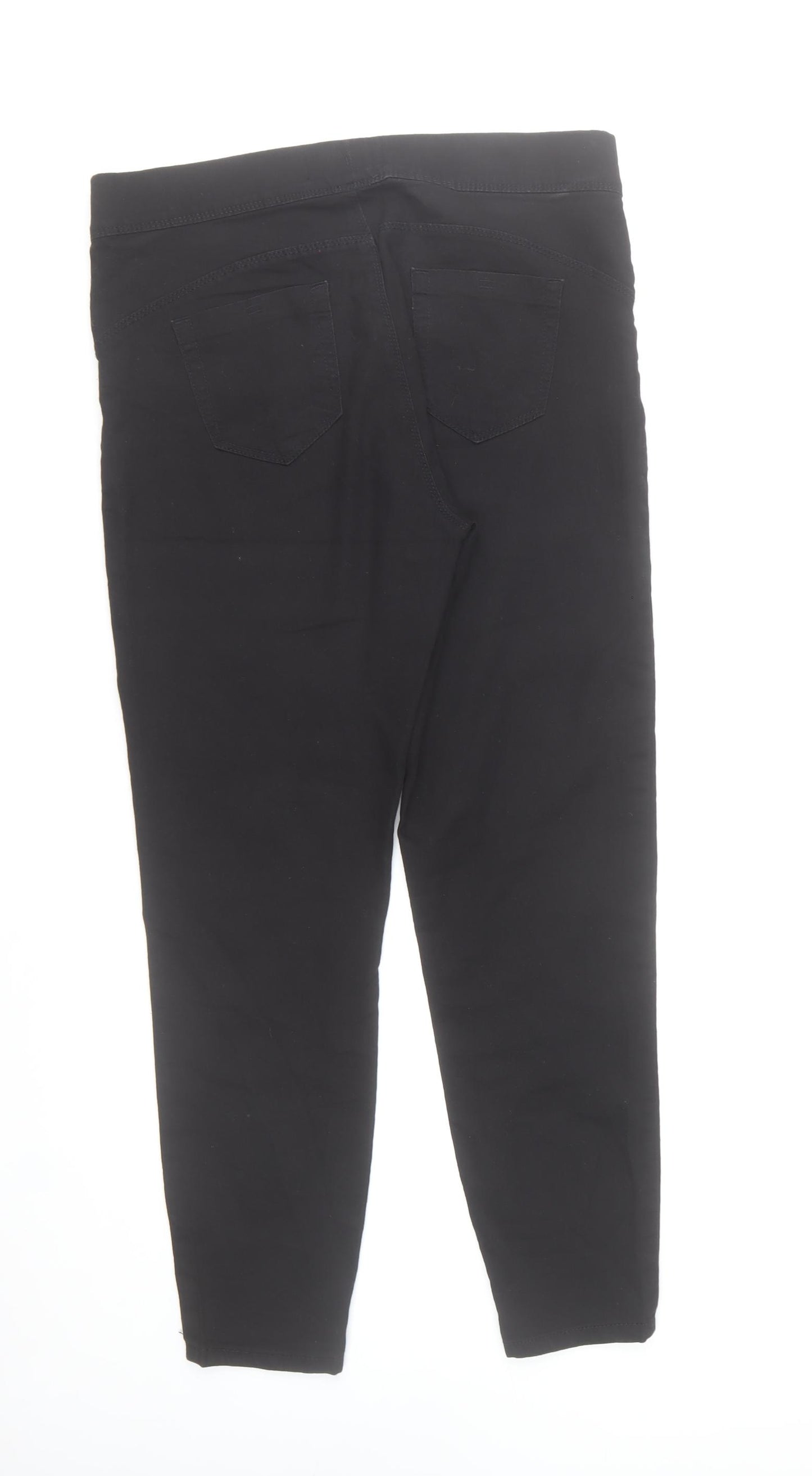 Denim Co. Womens Black Skinny Jeans Size 14 Stretch Denim