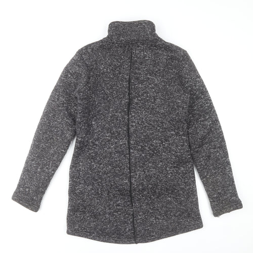 Avalanche Womens Grey Full Zip Fleece Jacket Size S