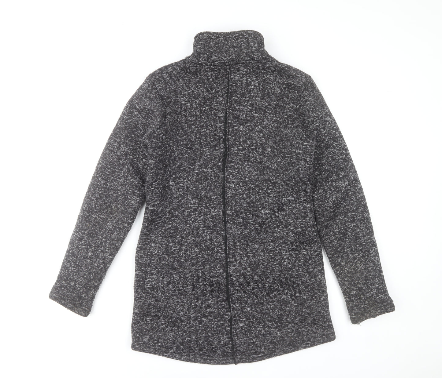 Avalanche Womens Grey Full Zip Fleece Jacket Size S