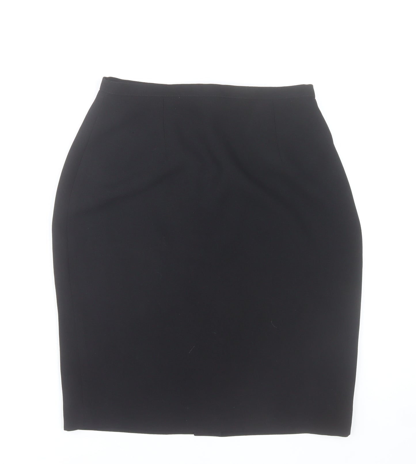 St. Bernard Women's Black Size 12 Pencil Knee Length Skirt