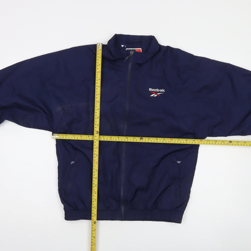 Reebok Boys Blue Full Zip Track Jacket 14-15 Years 34in Chest