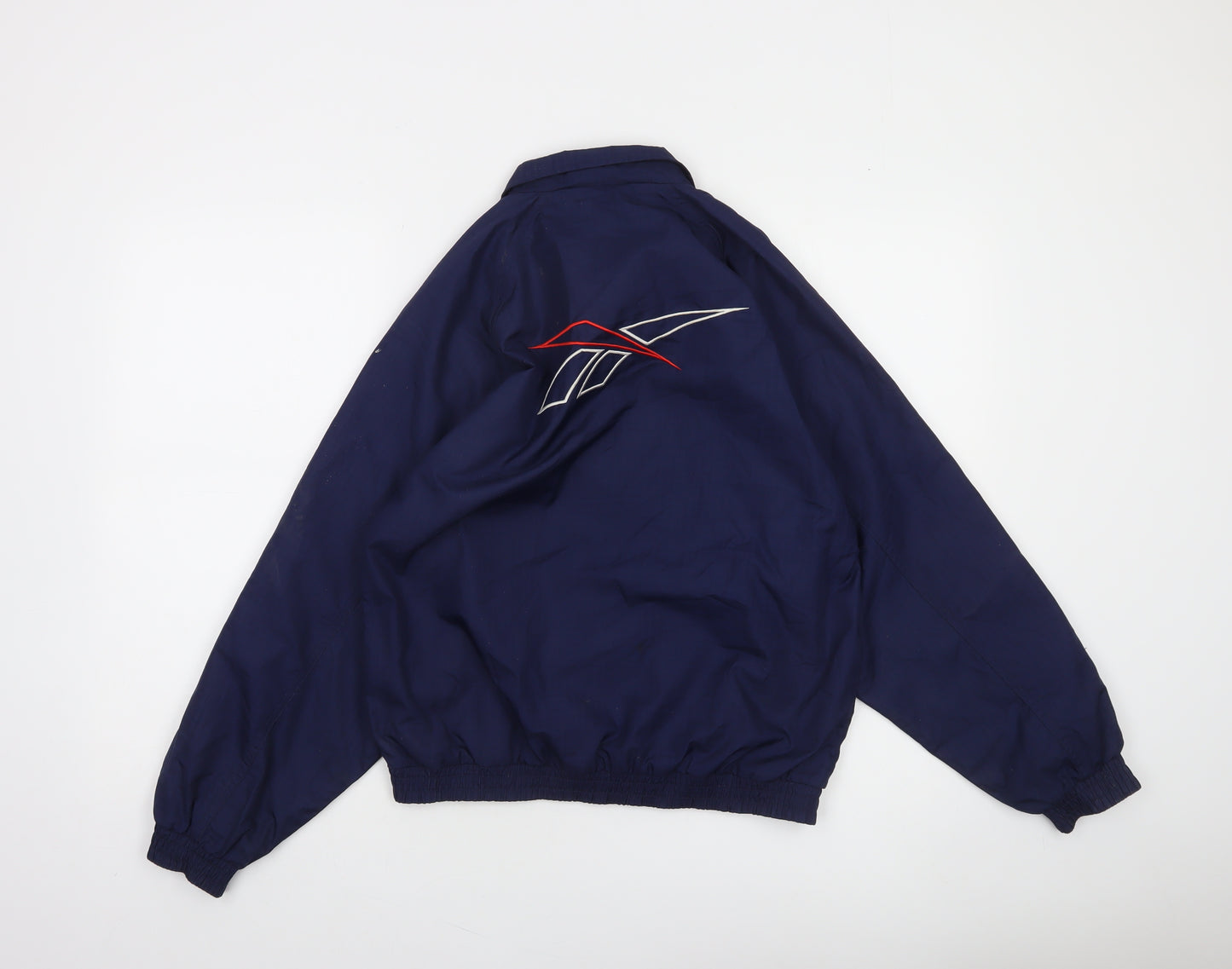 Reebok Boys Blue Full Zip Track Jacket 14-15 Years 34in Chest