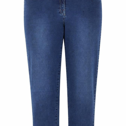 Punt Roma Women's Blue Size 18 Straight Leg Stretch Denim Jeans