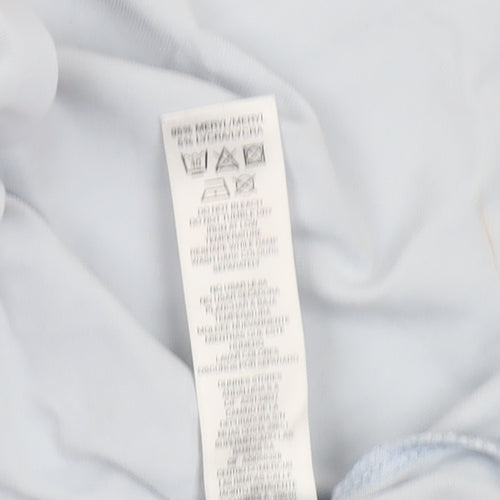 Savida Women's Grey Short Sleeve Fitted T-Shirt Size 10