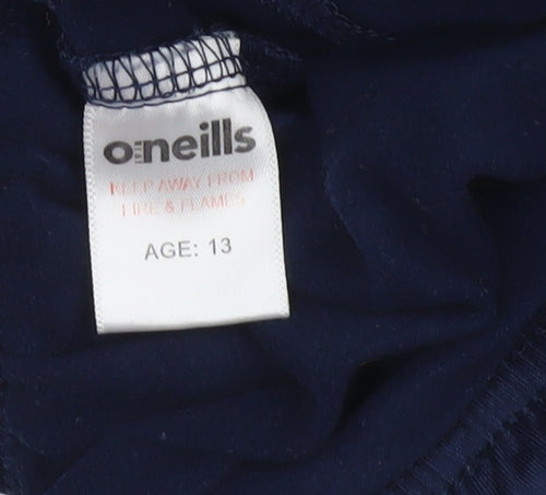 O'Neills Boys Blue Jogger Sports Trousers Age 13 Quick Dry Elastic Waist