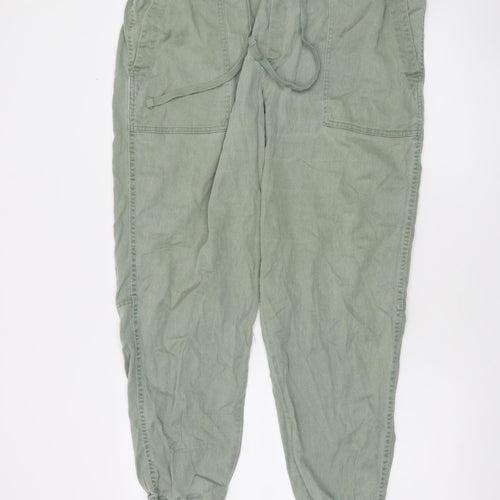 GAP Women’s Light Green Jogger Trousers Cotton Blend XL