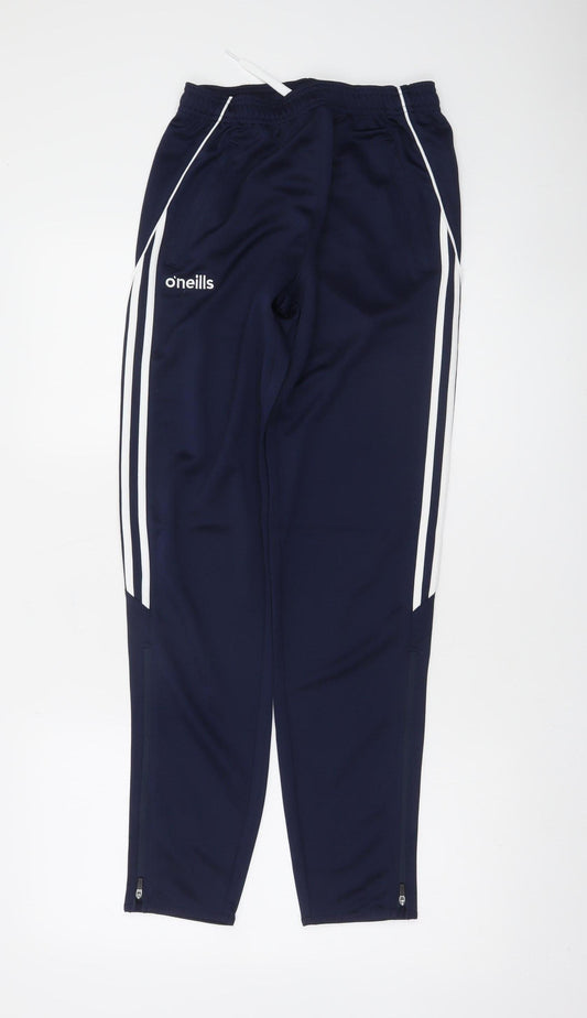 O'Neills Boys Navy 13 Years Jogger Trousers with Zip Pockets