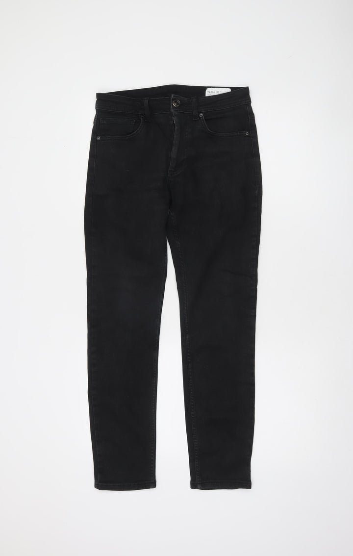 Denim Co. Men's Black Slim Fit Skinny Jeans 30W 30L