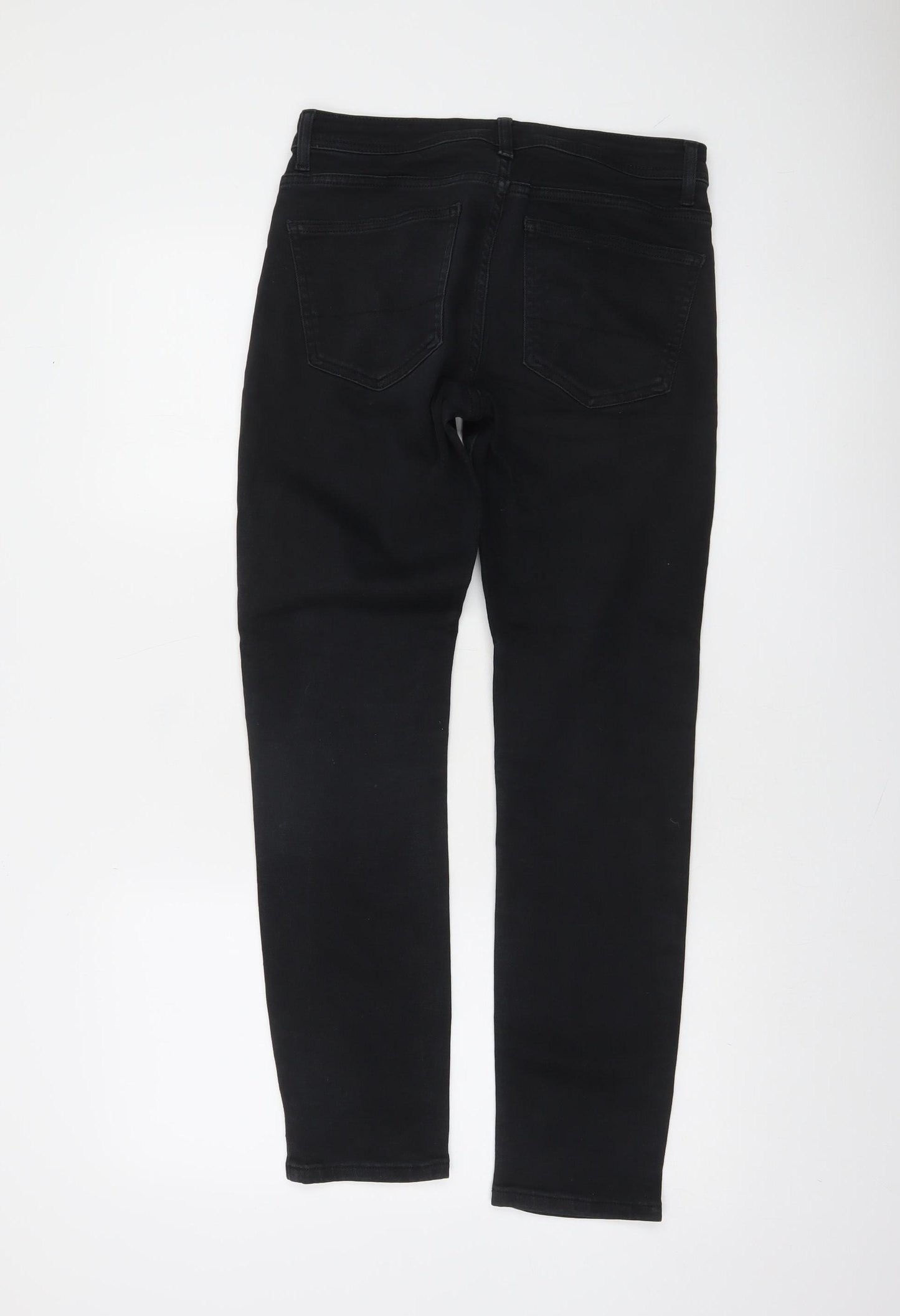 Denim Co. Men's Black Slim Fit Skinny Jeans 30W 30L