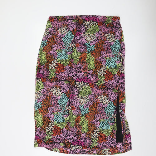 Emily & Me Women’s Multicoloured Floral Pencil Skirt Size 16