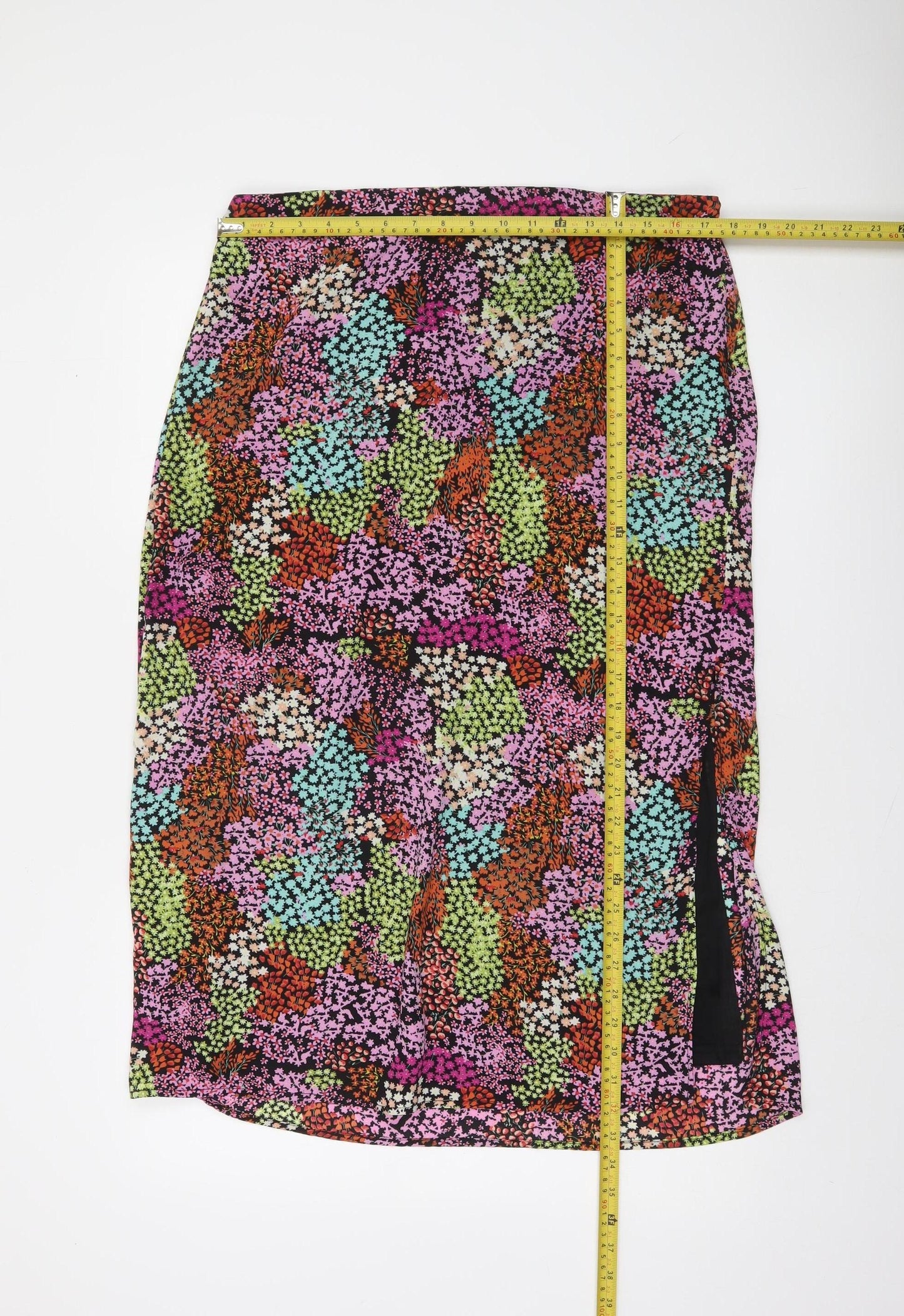 Emily & Me Women’s Multicoloured Floral Pencil Skirt Size 16