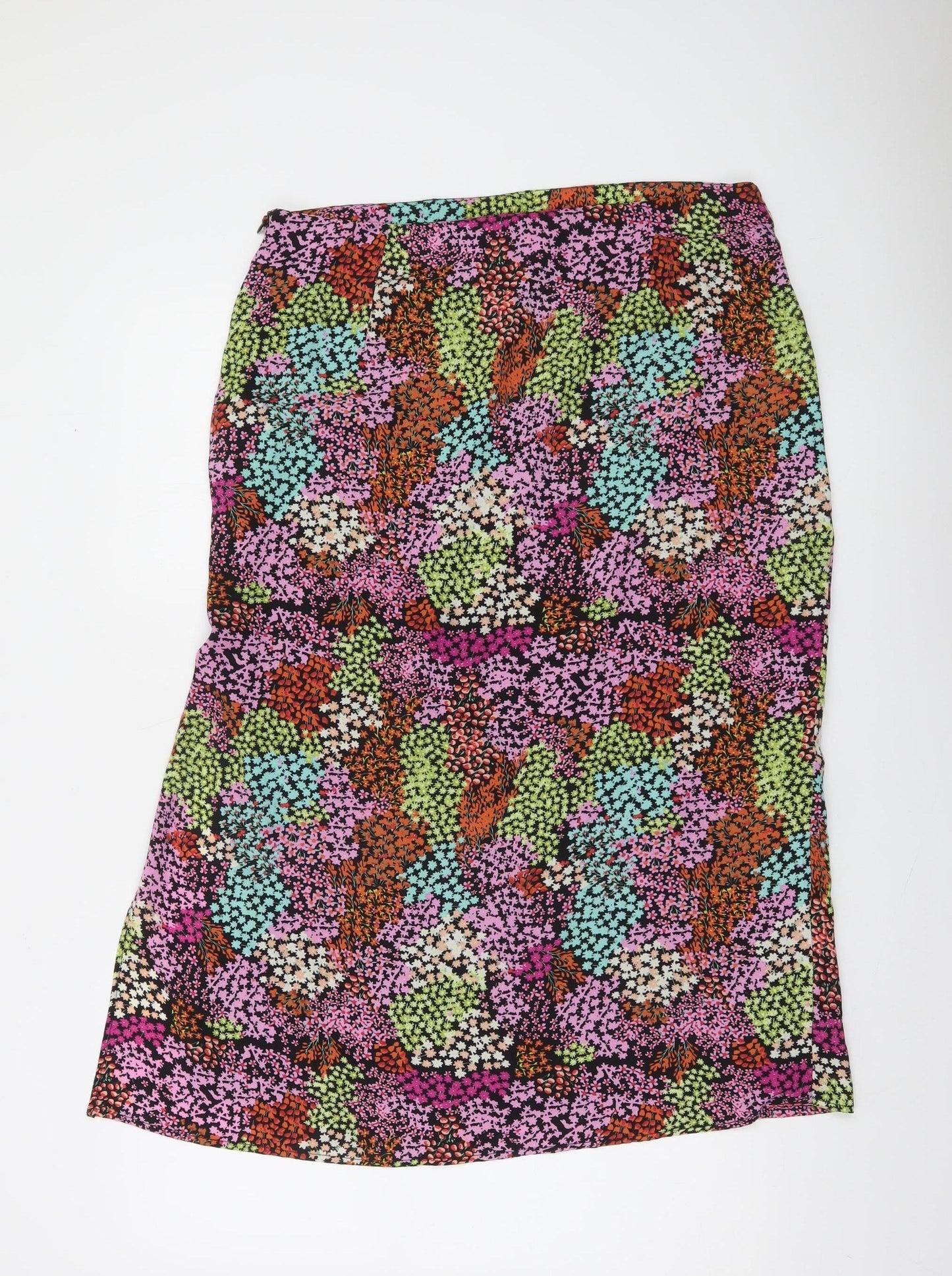 Emily & Me Women’s Multicoloured Floral Pencil Skirt Size 16