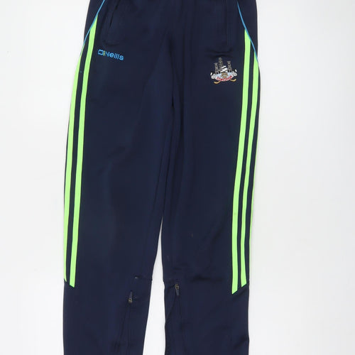 O'Neills Boys Blue Jogger Sports Trousers Age 13 Elastic Waist Zip Pockets