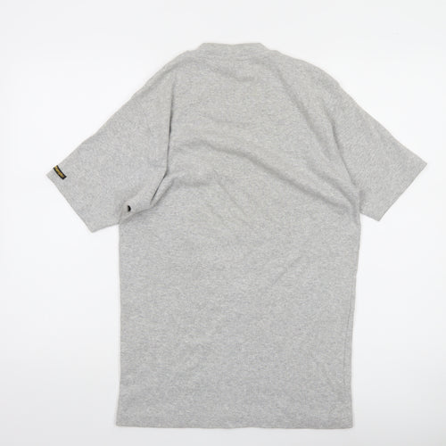 Wrangler Men's Grey V-Neck Short Sleeve T-Shirt Size L