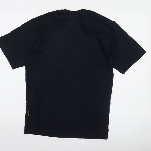 STIGA Men's Black XS Sports Logo Cotton T-Shirt