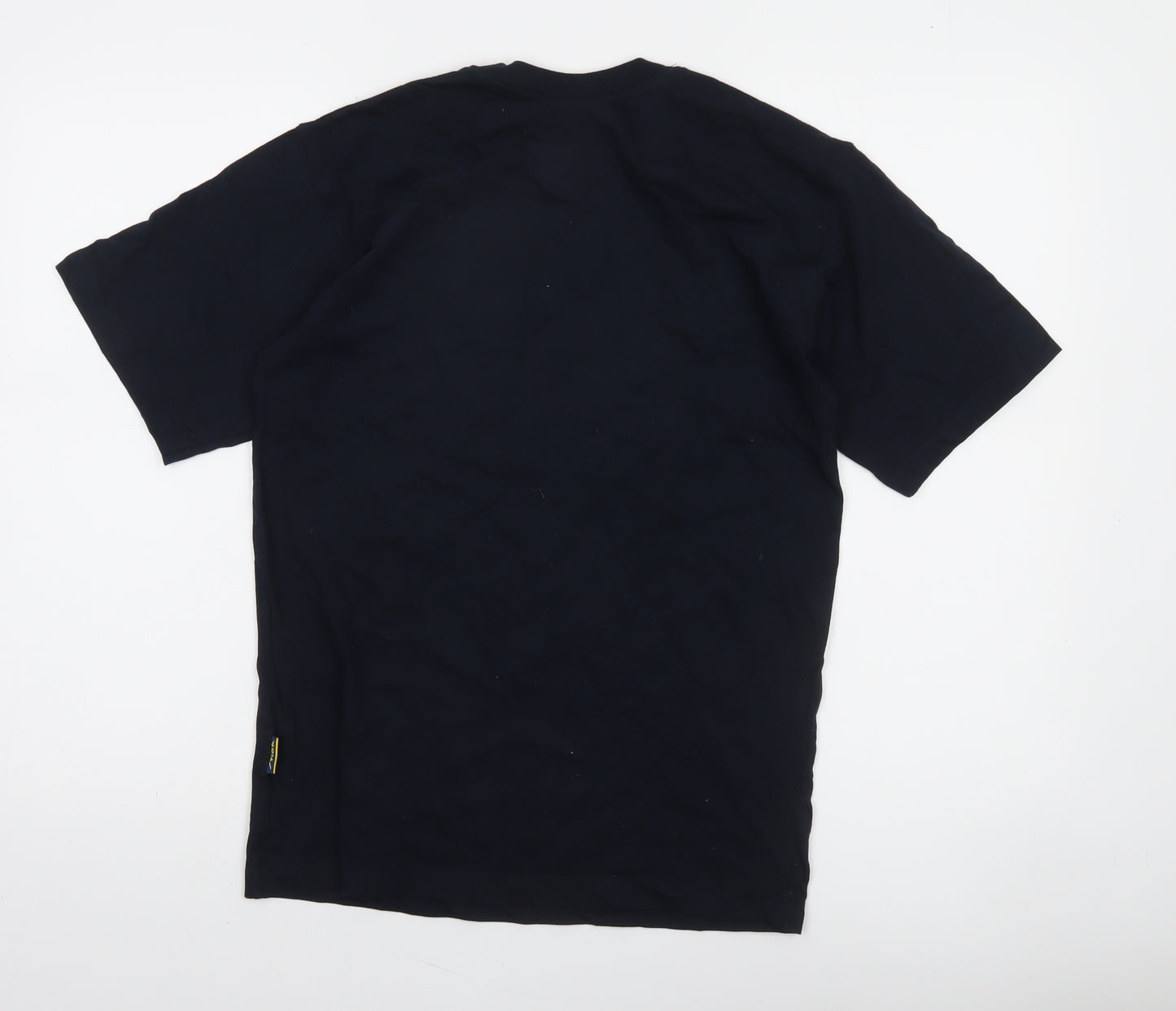 STIGA Men's Black XS Sports Logo Cotton T-Shirt