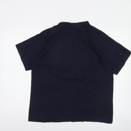 Atlantees Men’s Blue 50 Years Funny Graphic Short Sleeve T-Shirt Size L