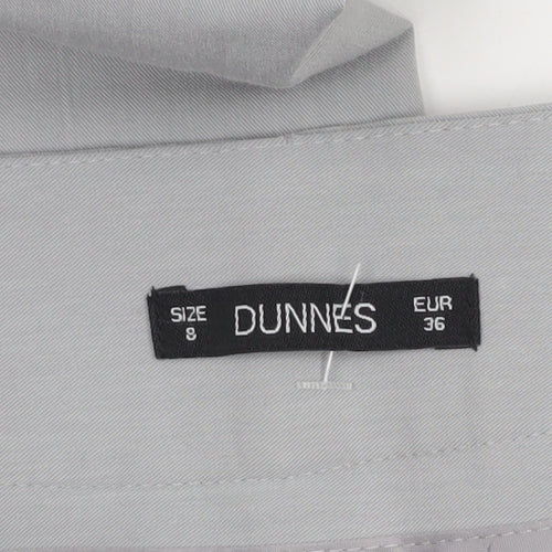 Dunnes Women Grey Size 8 Bootcut Dress Trousers