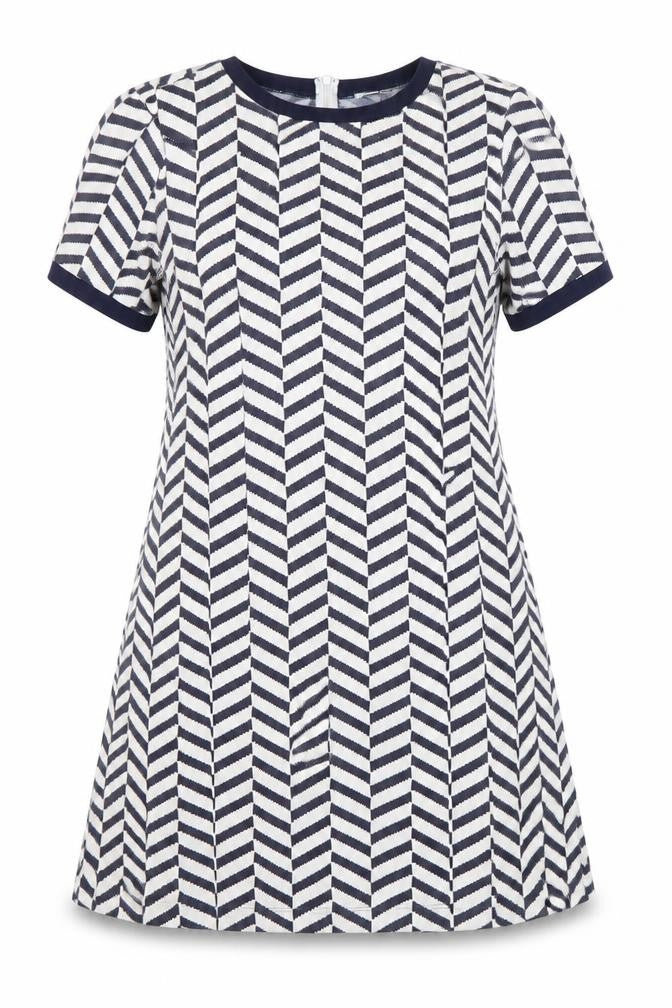 Front view of Savida Women’s Multicoloured, size UK 14, A-Line Knit Dress