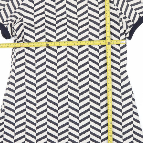 Savida Women’s Multicoloured Size 14 A-Line Knit Dress