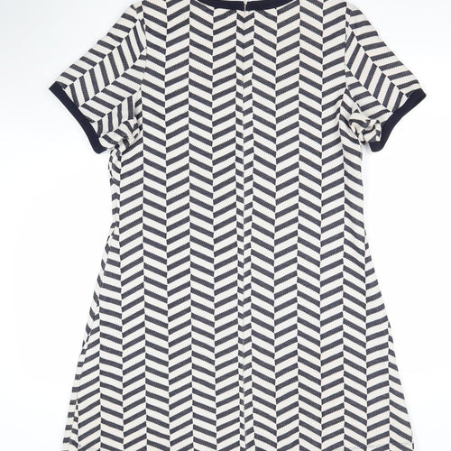 Savida Women’s Multicoloured Size 14 A-Line Knit Dress