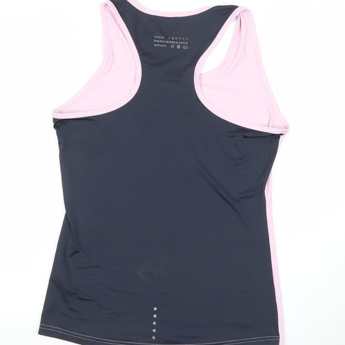 Siroko Sportswear Women's Pink Running Tank Top M Polyester Blend