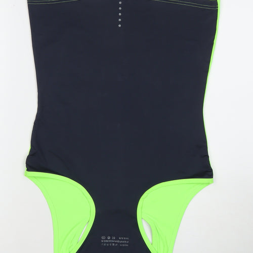 SIROKO Sports Womens Green Running Tank Top Size M Moisture Wicking