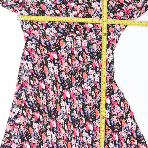 Marks and Spencer Women’s Multicoloured Floral A-Line Dress Size 8