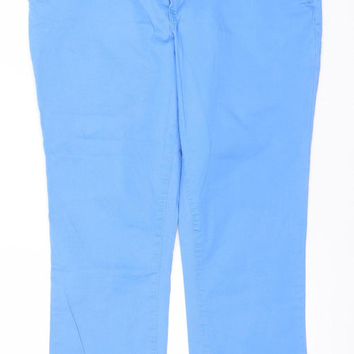 edc by Esprit Women Blue Size 14 Straight Stretch Jeans