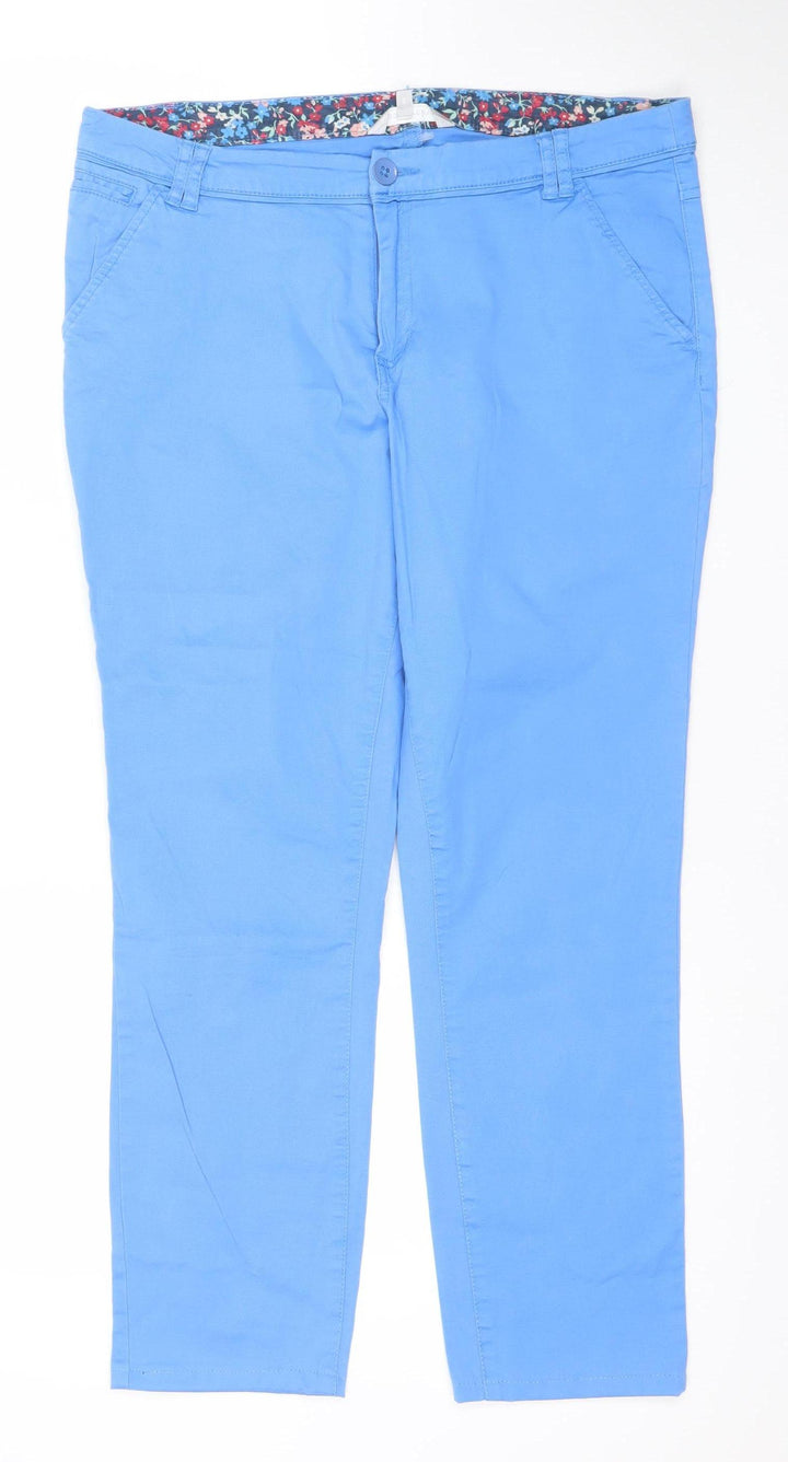 edc by Esprit Women Blue Size 14 Straight Stretch Jeans
