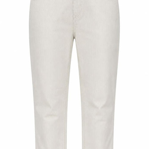 Dunnes Women’s Beige Striped Straight Jeans Size 14 Regular Fit