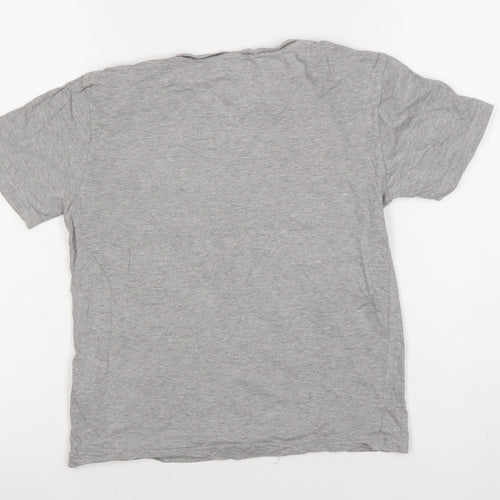 Dsquared2 Boys Grey Logo Print Cotton T-Shirt 8 Years