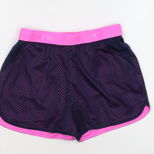 St. Bernard for Dunnes Stores Womens Purple Biker Active Shorts Size 25in Waist