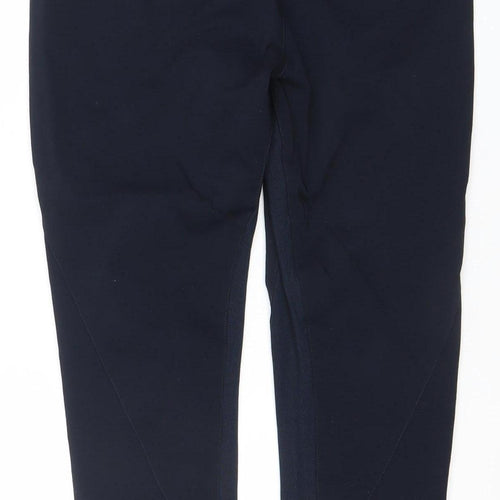 FREE/QUENT Unisex Black Slim Fit Tapered Stretch Trousers M