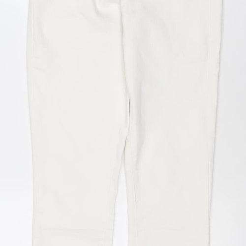 Denim Co Women’s White Skinny Stretch Jeans Size 10