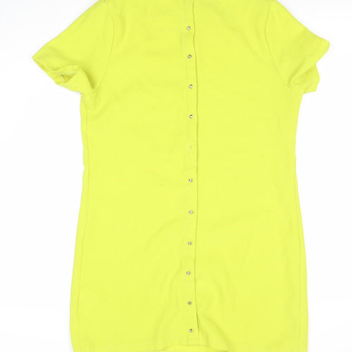 Cameo Rose Women’s Yellow Short Sleeve Shift Dress Size 8