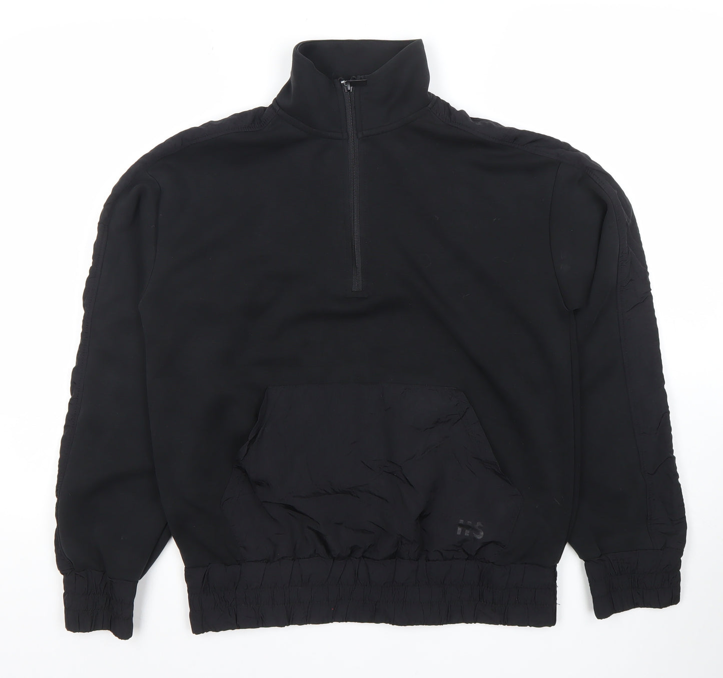 Helen Steele x Dunnes Stores Black 1/2 Zip Pullover Sweatshirt XS Women