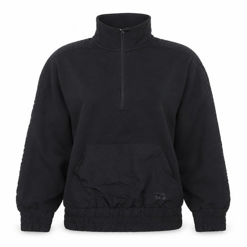 Helen Steele x Dunnes Stores Black 1/2 Zip Pullover Sweatshirt XS Women