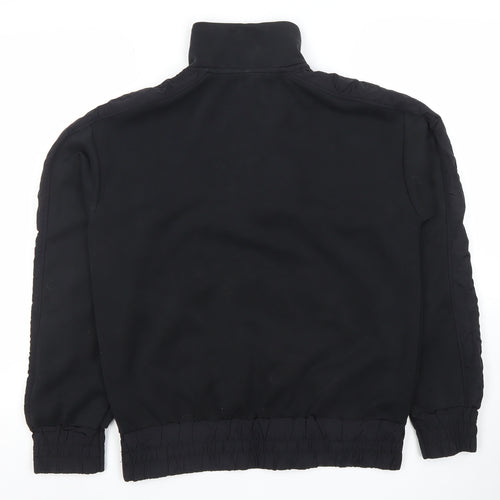 Helen Steele x Dunnes Stores Black 1/2 Zip Pullover Sweatshirt XS Women