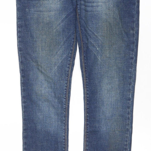 Born Menswear Blue 28x32 Slim Fit Denim Jeans Classic Style