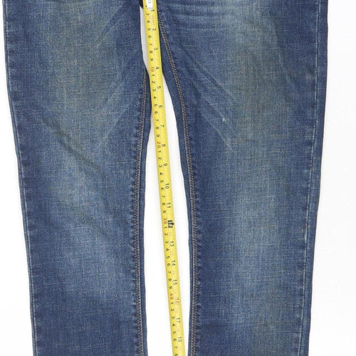 Born Menswear Blue 28x32 Slim Fit Denim Jeans Classic Style