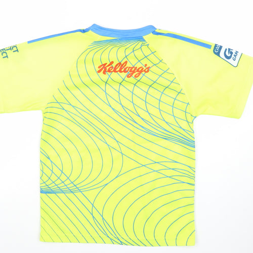O'Neills Boys Yellow GAA Kellogg’s Cool Camps Jersey T-Shirt 2 Years