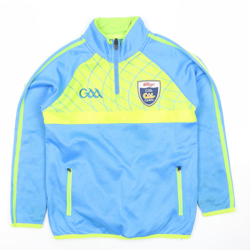 O'Neills Boys Blue 2 Years 1/4 Zip Sports Sweatshirt GAA Kellogg’s Cool Camp