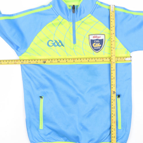 O'Neills Boys Blue 2 Years 1/4 Zip Sports Sweatshirt GAA Kellogg’s Cool Camp