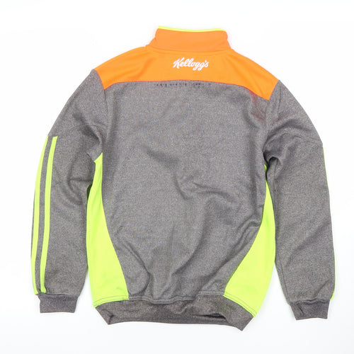 O'Neills Boys Grey Neon Full Zip Sweatshirt 3 Years Kellogg’s GAA Cool Camps