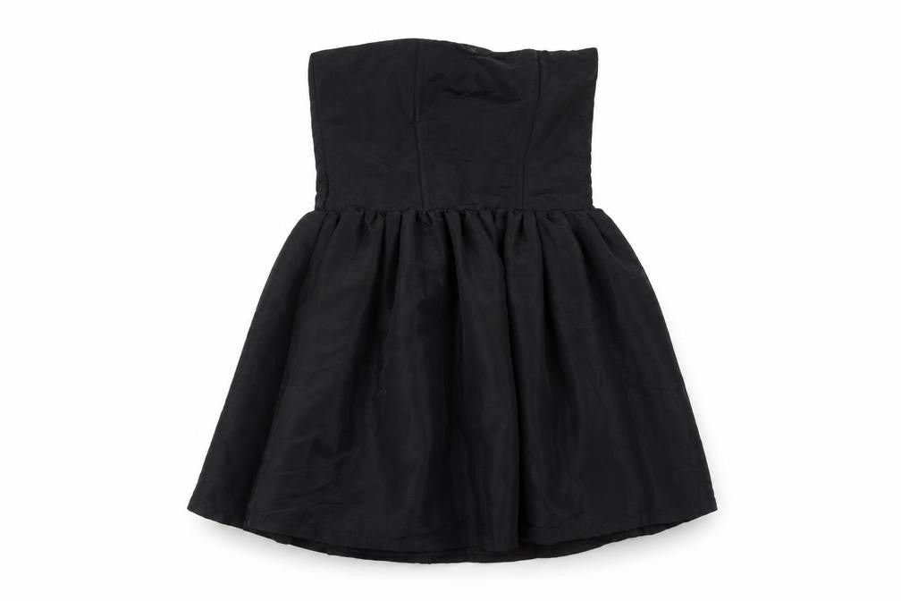 Generation Girls Black Strapless A-Line Party Dress Age 13
