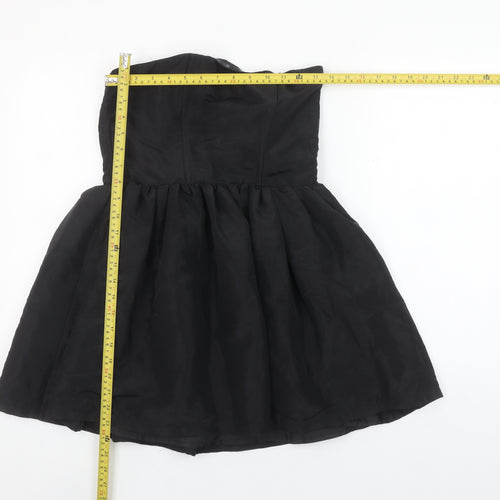 Generation Girls Black Strapless A-Line Party Dress Age 13