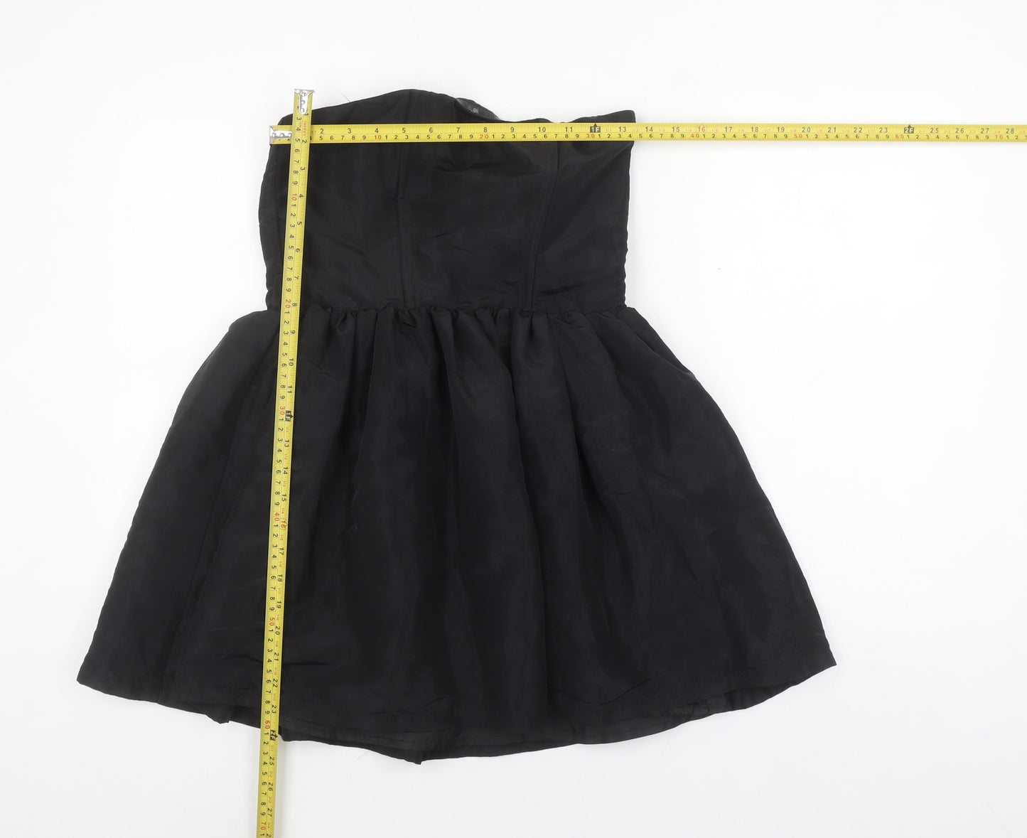 Generation Girls Black Strapless A-Line Party Dress Age 13