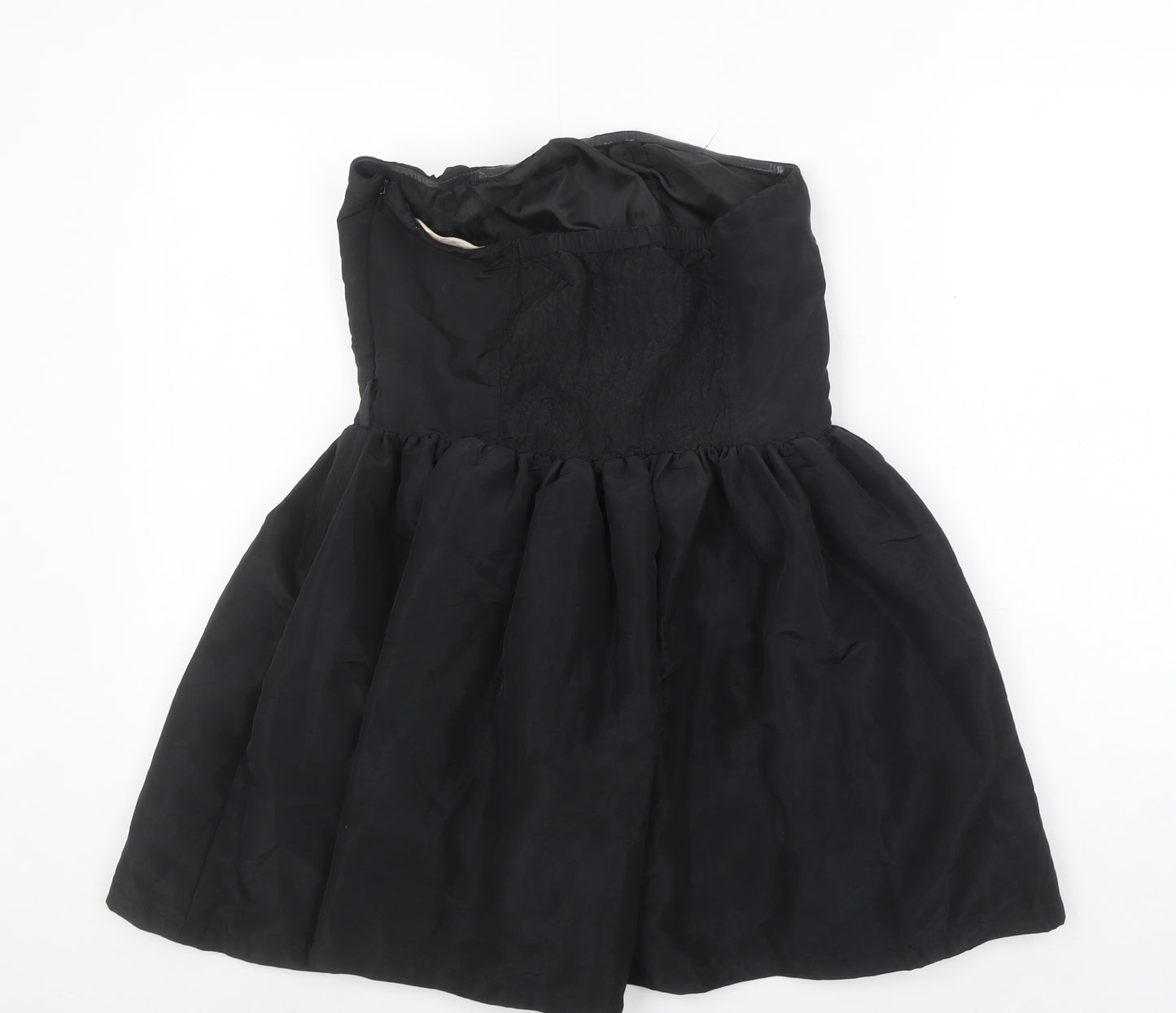 Generation Girls Black Strapless A-Line Party Dress Age 13